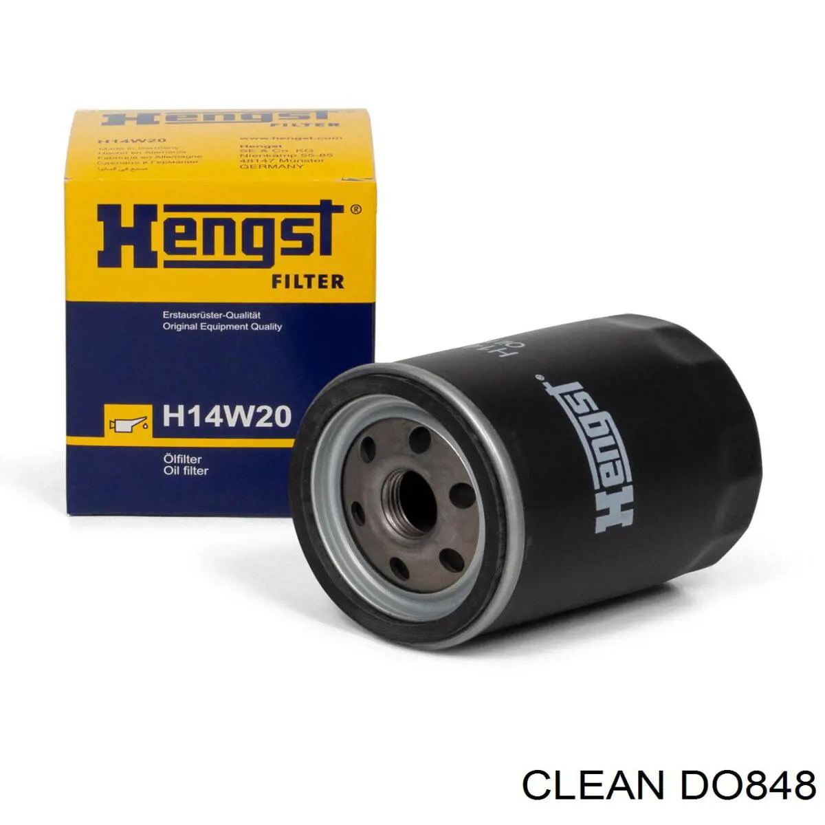Масляний фільтр двигуна Clean DO848 ціна, від 4.83 USD