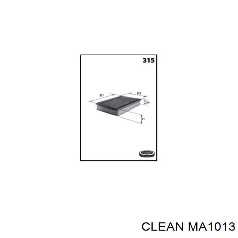 Купити MA1013 Clean Автомобільний фільтр повітря