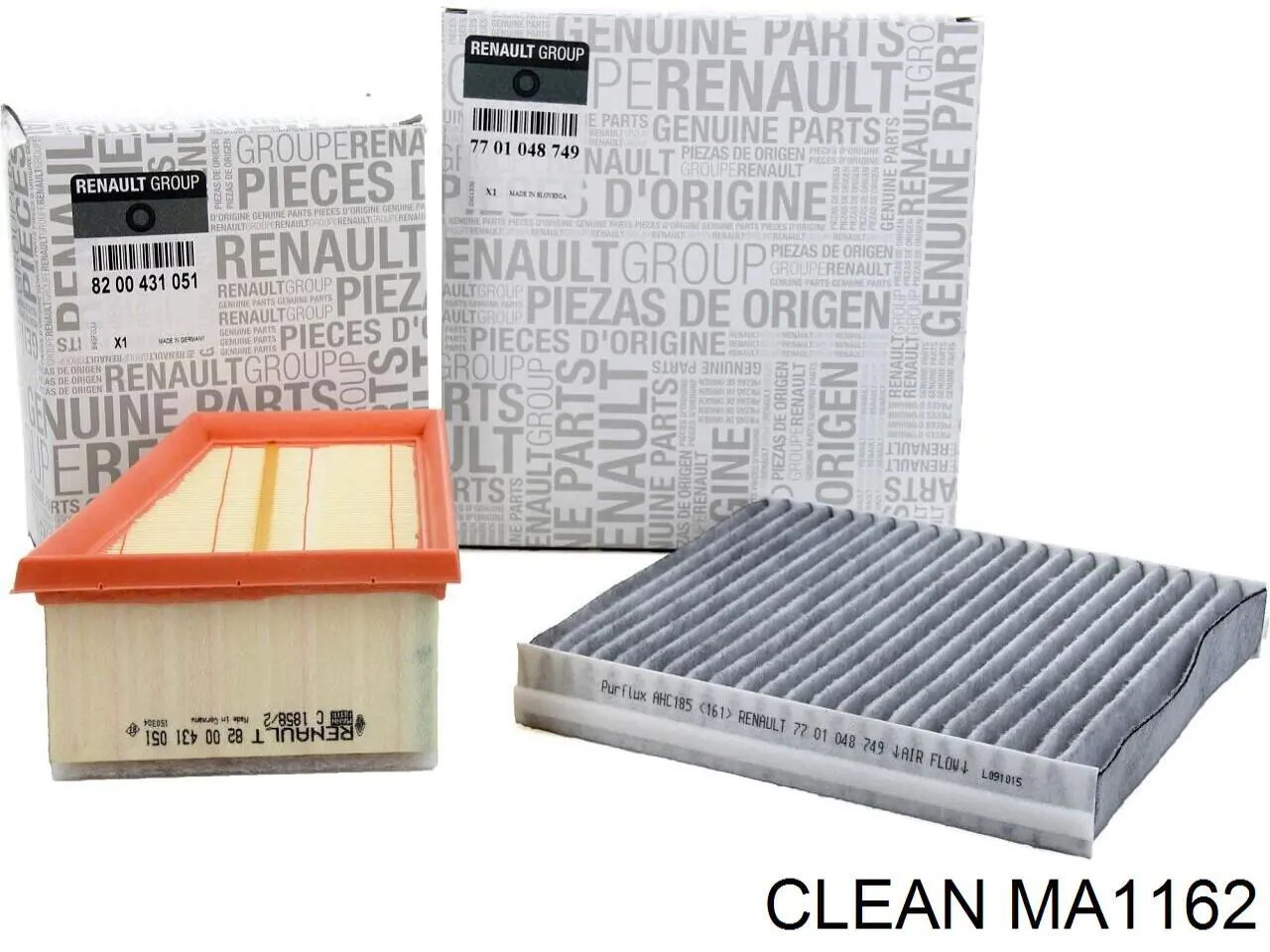 MA1162 Clean Повітряний фільтр двигуна