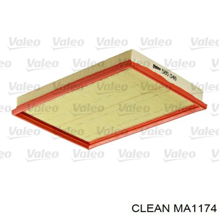 MA1174 Clean Повітряний фільтр двигуна