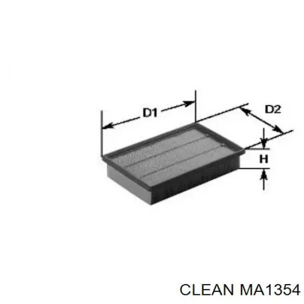 MA1354 Clean фільтр повітряний
