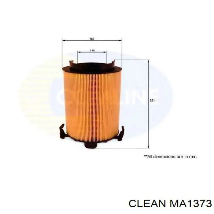 Купити MA1373 Clean Автомобільний фільтр повітря