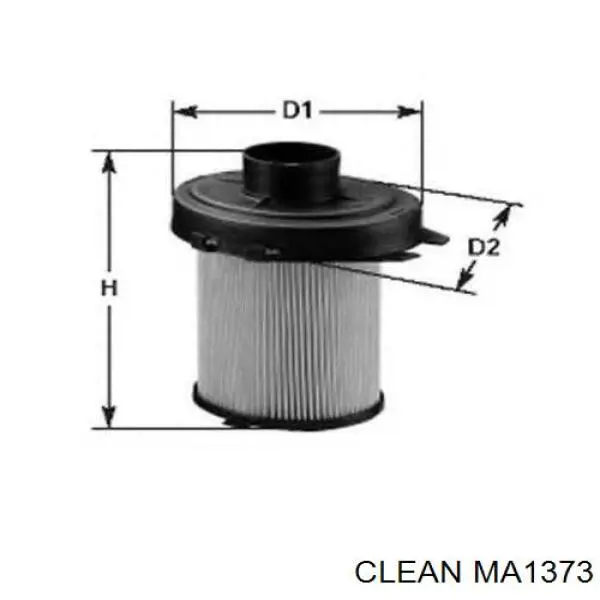 MA1373 Clean Повітряний фільтр двигуна