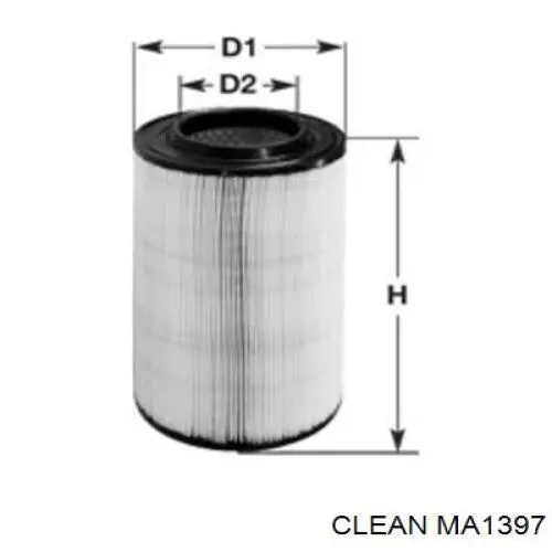 MA1397 Clean фільтр повітряний