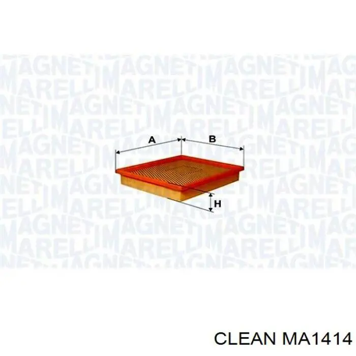 MA1414 Clean Повітряний фільтр двигуна