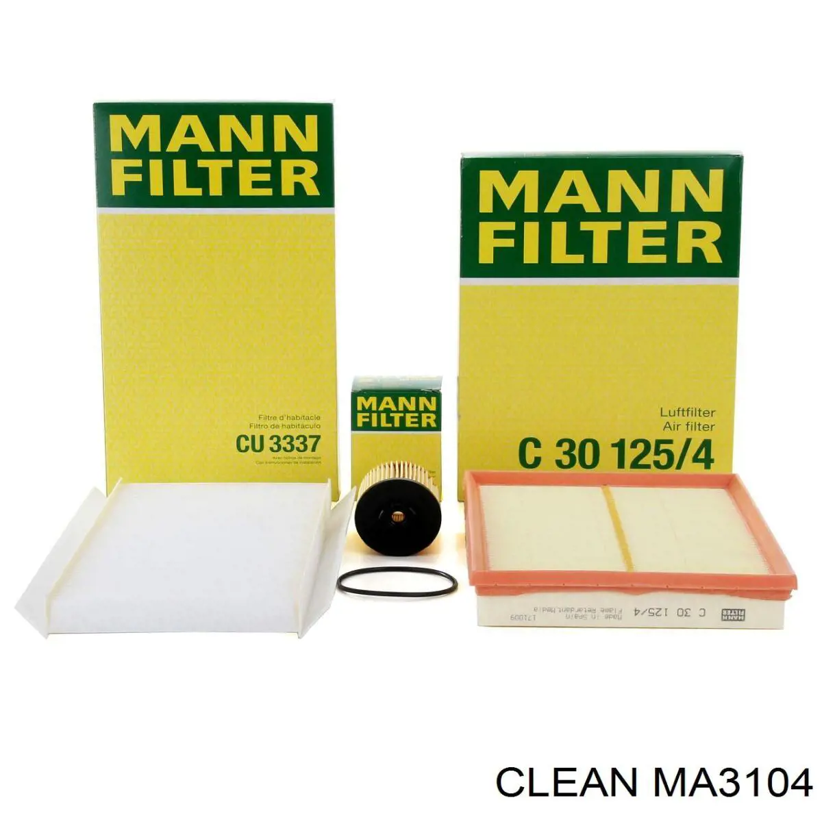 Елемент повітряного фільтра Clean MA3104 ціна, від 5.09 USD