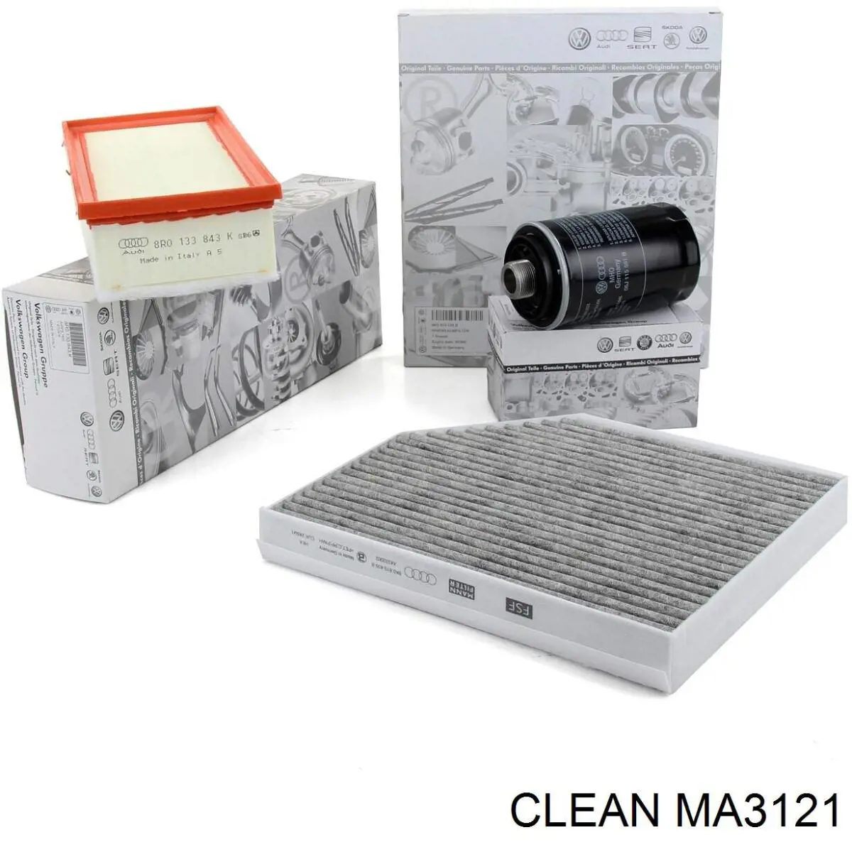Елемент повітряного фільтра Clean MA3121 ціна, від 7.78 USD