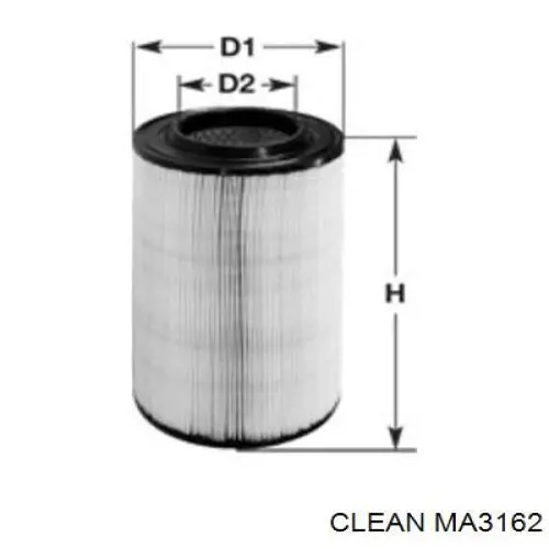 MA3162 Clean фільтр повітряний