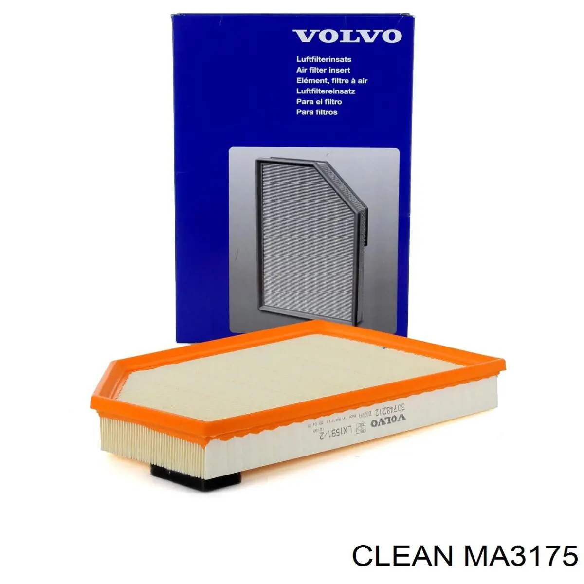 Елемент повітряного фільтра Clean MA3175 ціна, від 12.88 USD