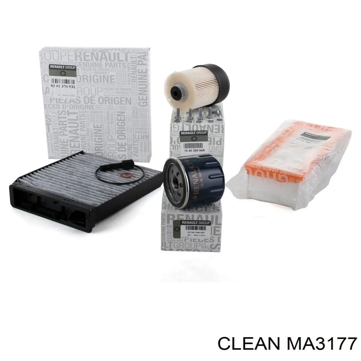 Елемент повітряного фільтра Clean MA3177 ціна, від 6.26 USD