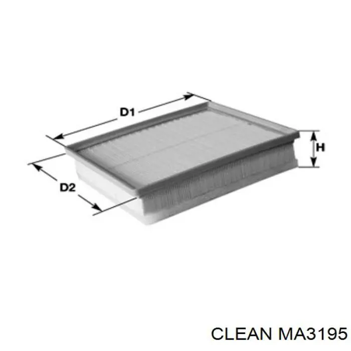 Купити MA3195 Clean Автомобільний фільтр повітря