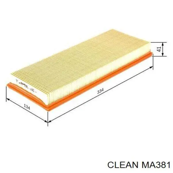 Купити MA381 Clean Автомобільний фільтр повітря