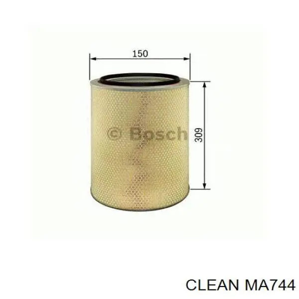 Елемент повітряного фільтра Clean MA744 ціна, від 12.67 USD