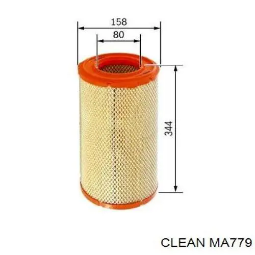 MA779 Clean фільтр повітряний