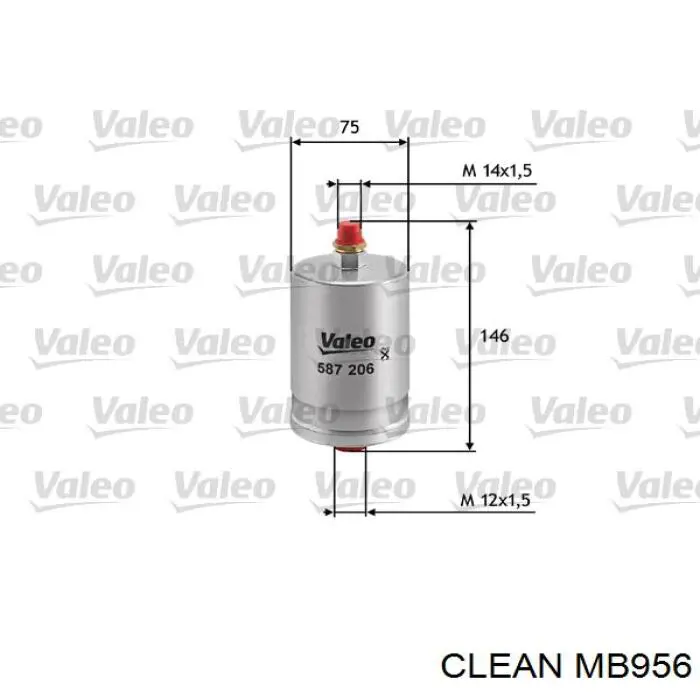 Купити MB956 Clean Фільтр-відстійник палива грубої очистки