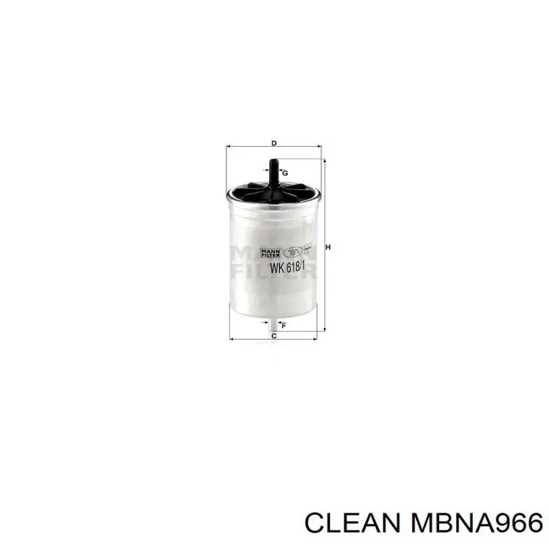 MBNA966 Clean Фільтр палива