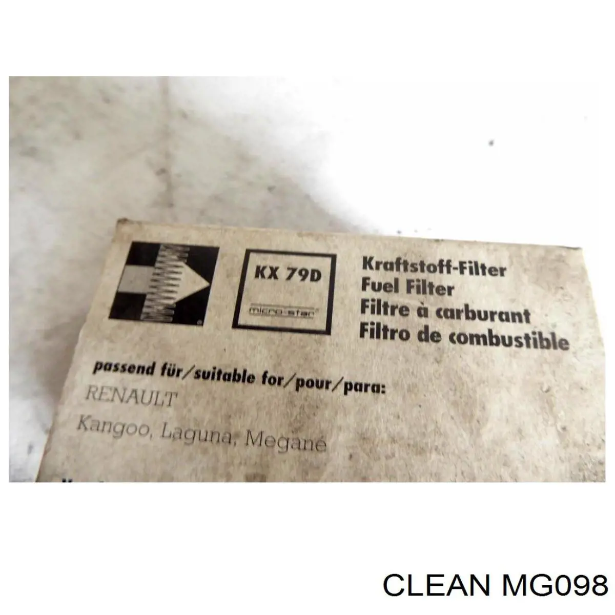 MG098 Clean Фільтр палива