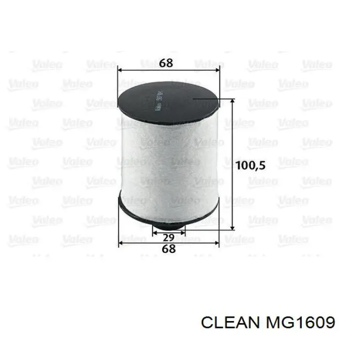 Паливний фільтр MG1609 Clean