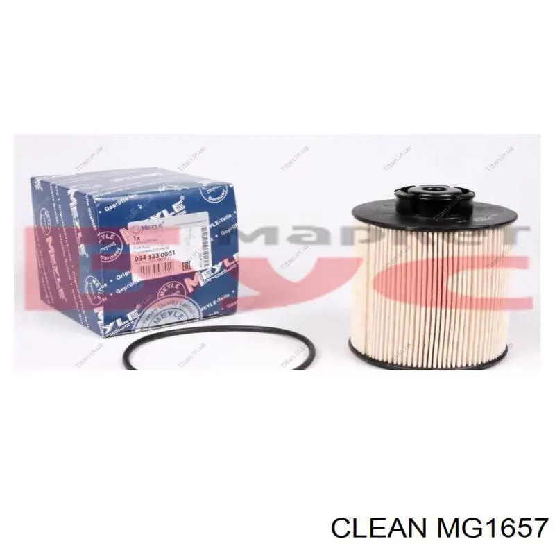 Фільтр тонкого очищення палива Clean MG1657 ціна, від 8.06 USD