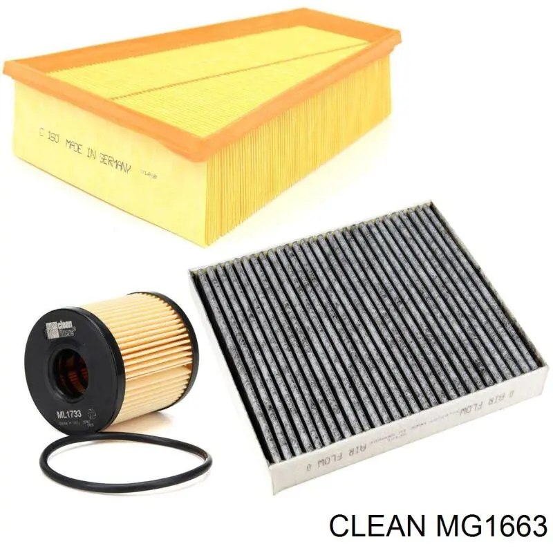 Фільтр тонкого очищення палива Clean MG1663 ціна, від 23.70 USD