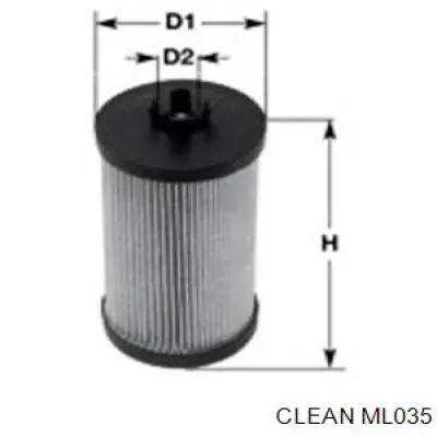 Масляний фільтр двигуна Clean ML035 ціна, від 3.56 USD