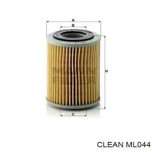 Масляний фільтр ML044 Clean
