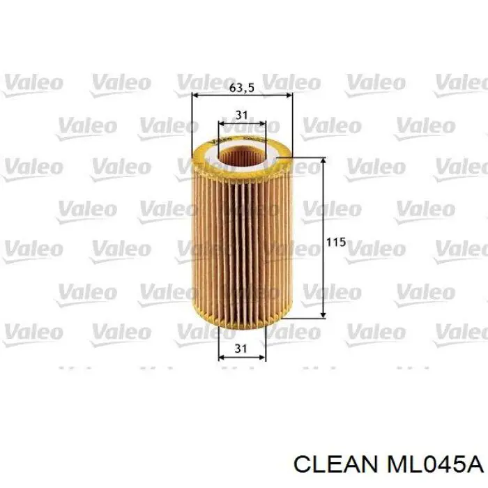 ML045A Clean Фільтр масла