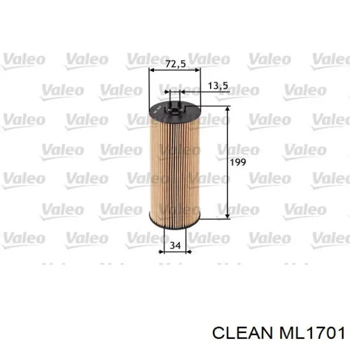 ML1701 Clean Фільтр масла