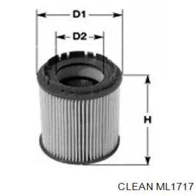 Масляний фільтр ML1717 Clean
