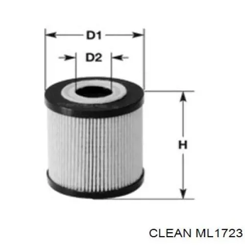 ML1723 Clean фільтр масляний