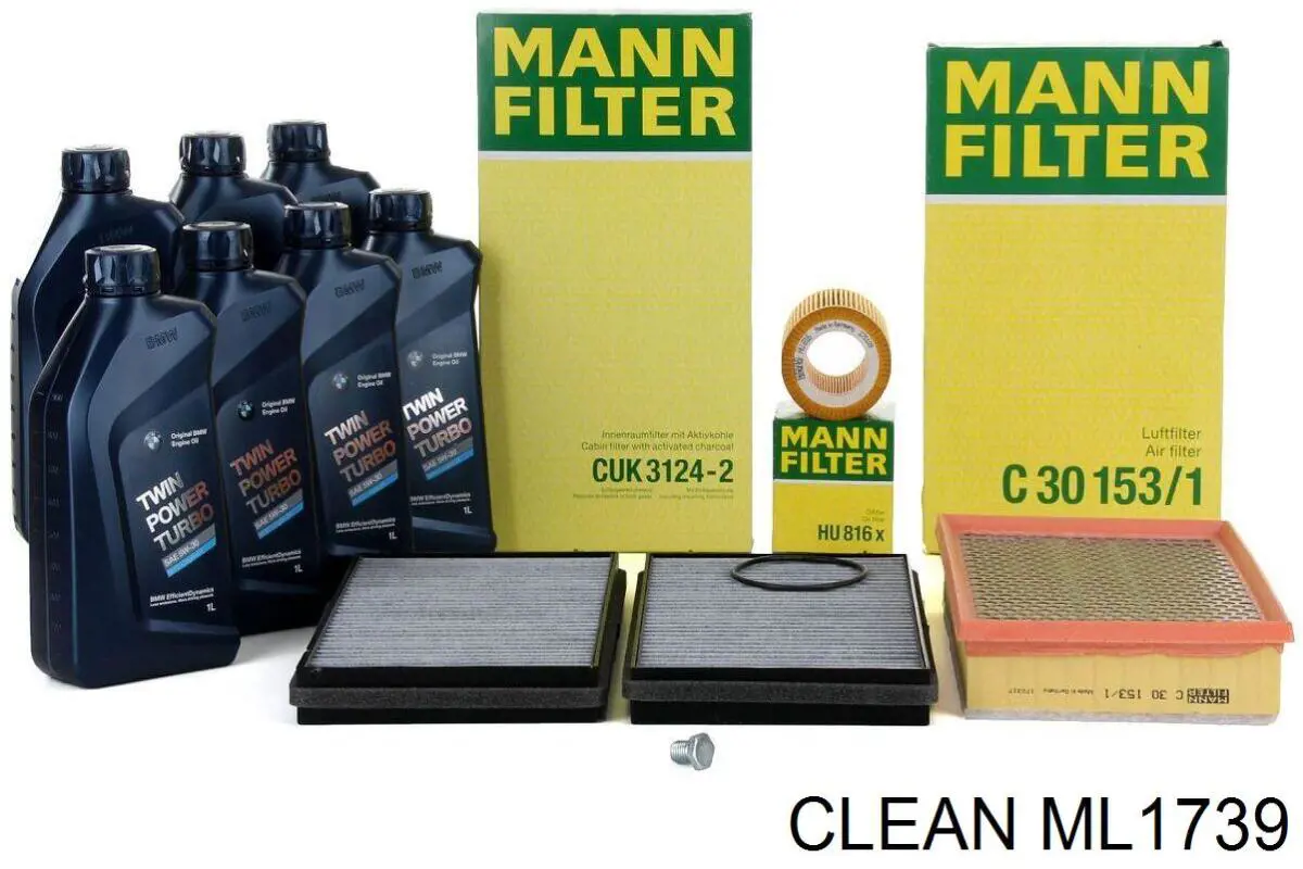 Фільтр масляний Clean ML1739