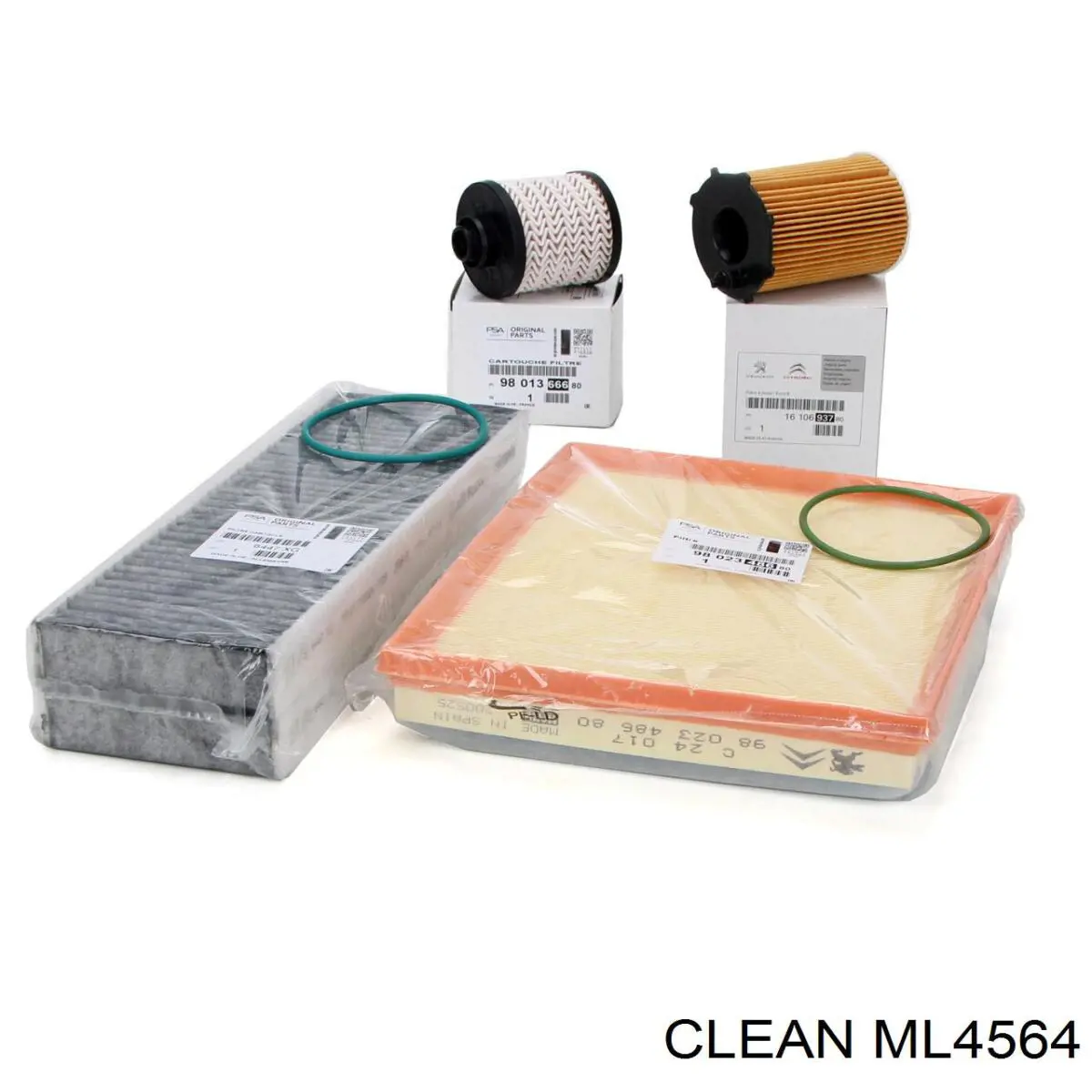 Масляний фільтр двигуна Clean ML4564 ціна, від 5.63 USD