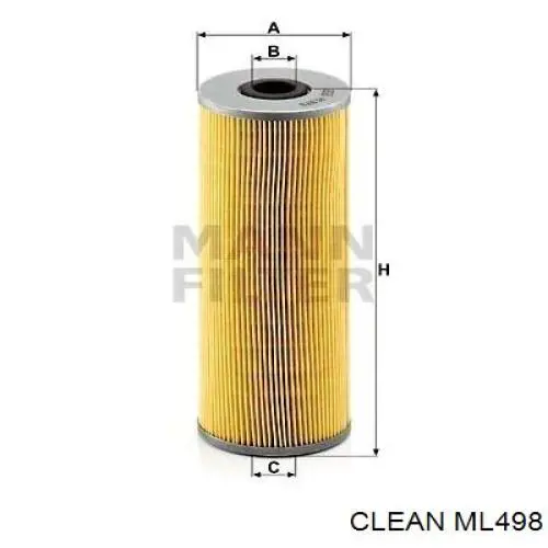 ML498 Clean Фільтр масла