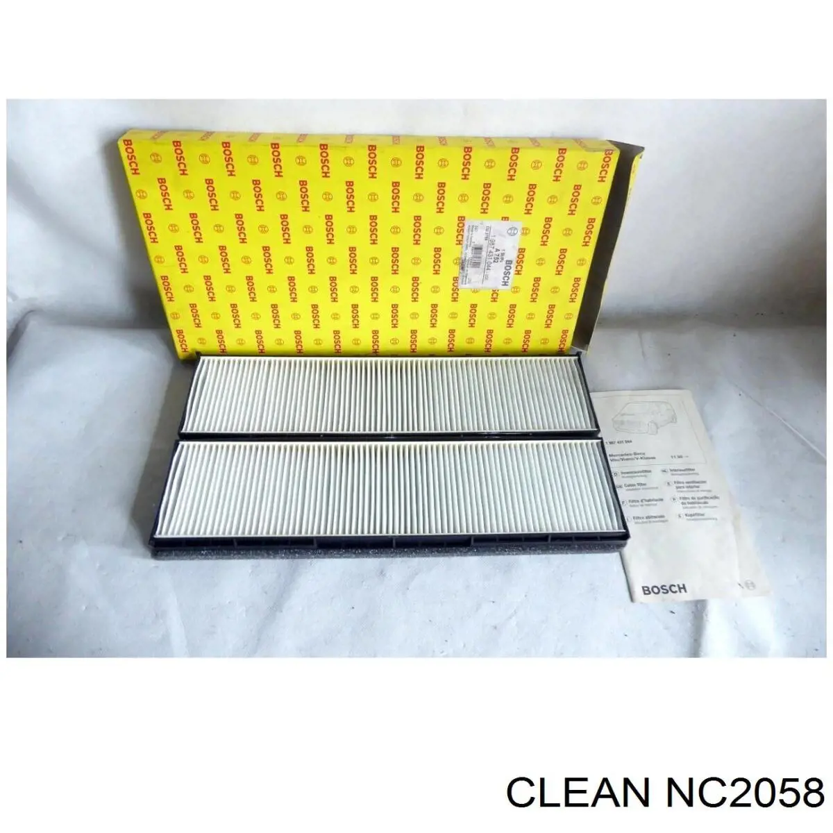Фільтр повітряний обігрівача Clean NC2058 ціна, від 6.09 USD