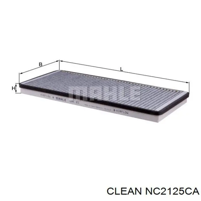 Фільтр повітряний обігрівача Clean NC2125CA ціна, від 10.04 USD