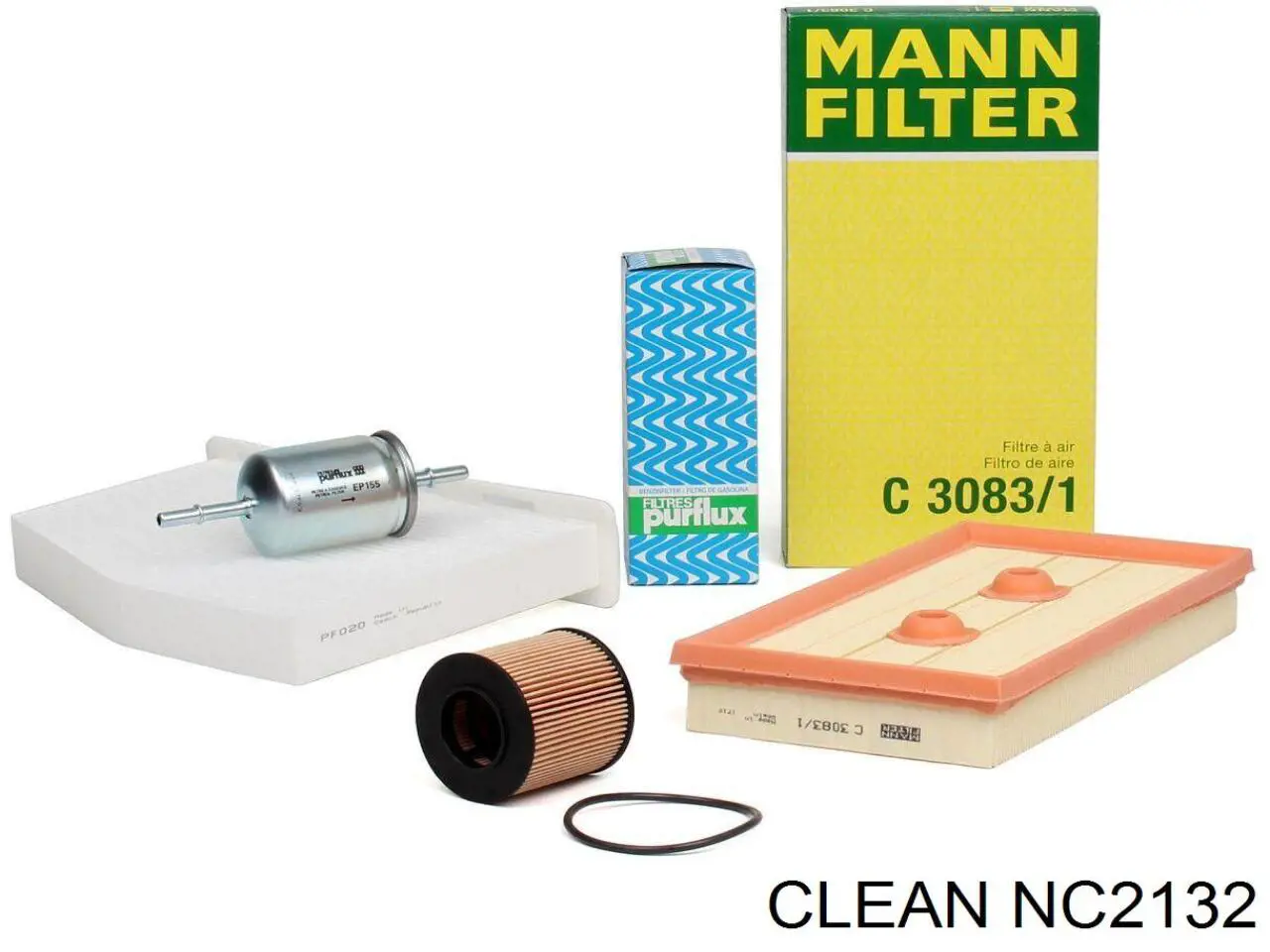 NC2132 Clean Внутрішньосалонний фільтр
