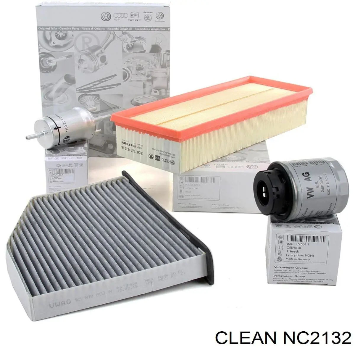 NC2132 Clean Внутрішньосалонний фільтр