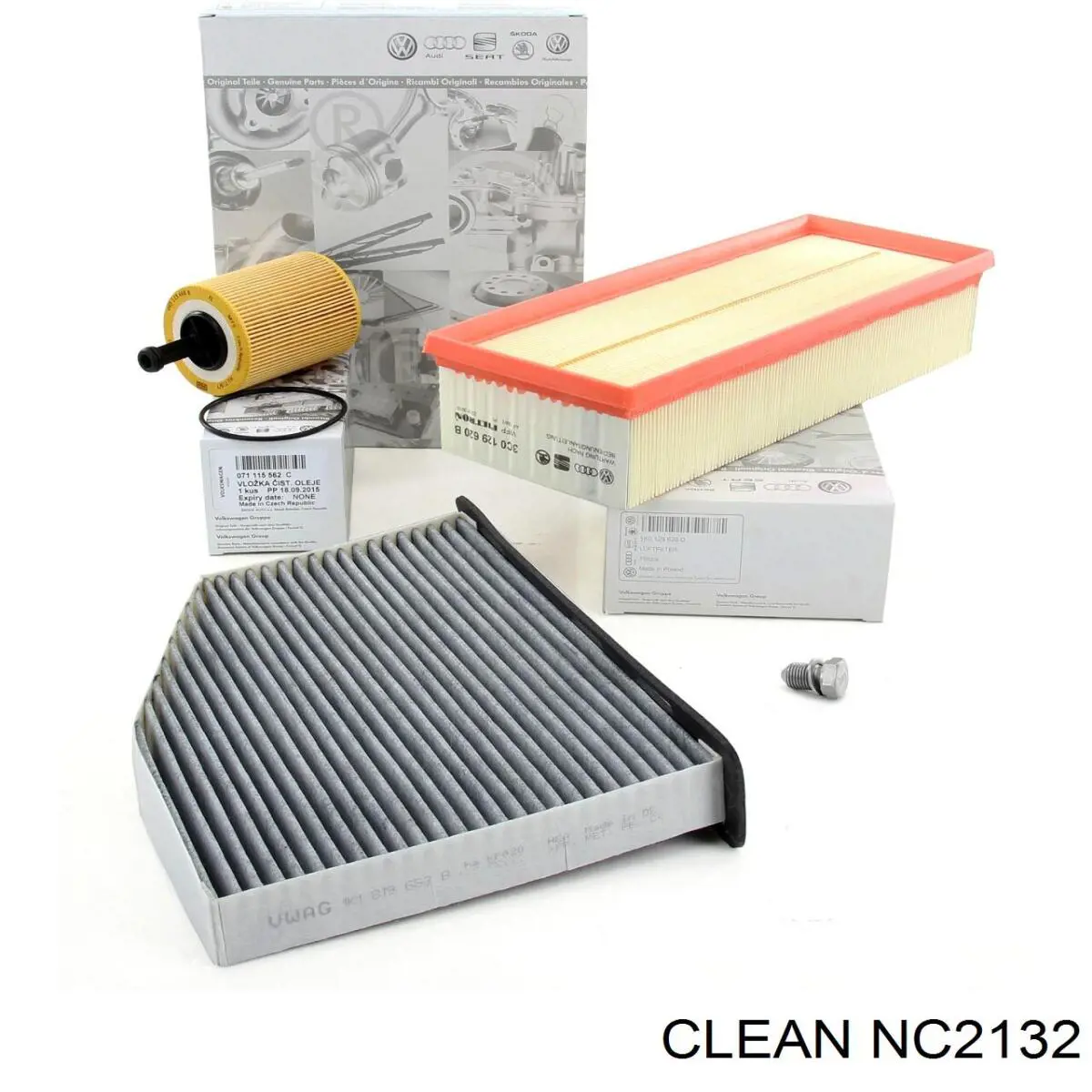 Фільтр повітряний обігрівача Clean NC2132 ціна, від 6.04 USD