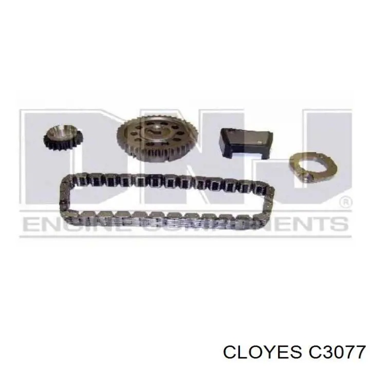 Купити C3077 Cloyes Комплект ланцюга ГРМ