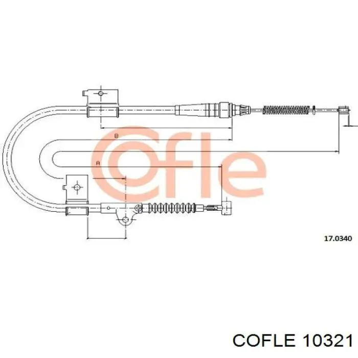 Купити Трос зчеплення Volkswagen Transporter T3 25, 253, 255