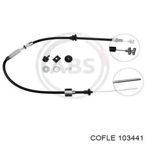 Купити 103441 Cofle Трос зчеплення
