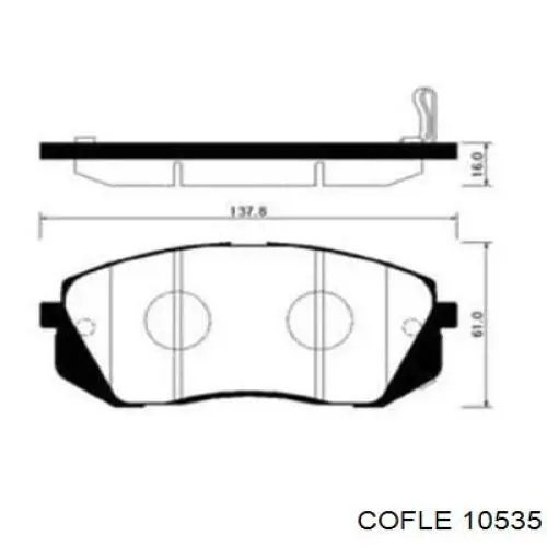Трос ручного гальма задній, правий/лівий Cavo 4602652 ціна, від 21.92 USD
