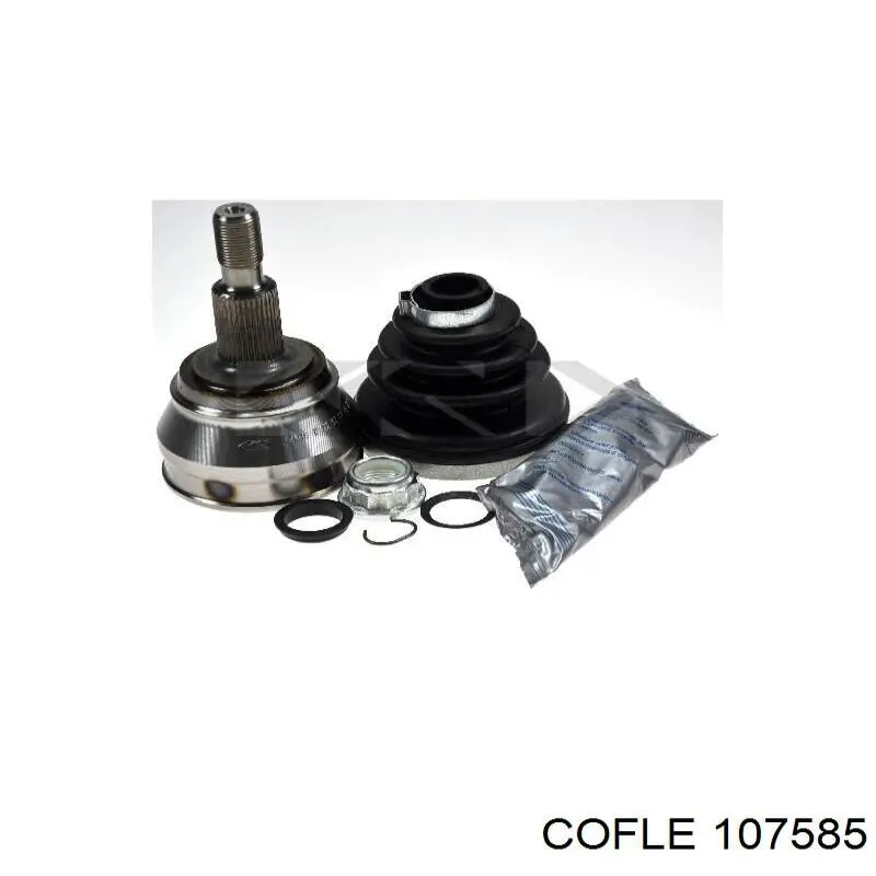 Трос стоянкового гальма задній правий Cofle 92107585 ціна, від 23.29 USD