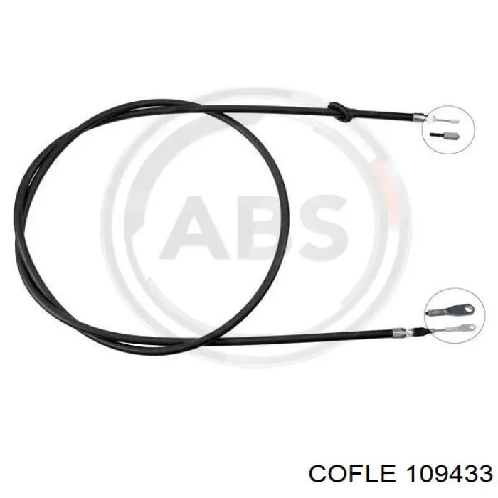 Трос стоянкового гальма передній Mercedes A2024202985 ціна, від 16.38 USD
