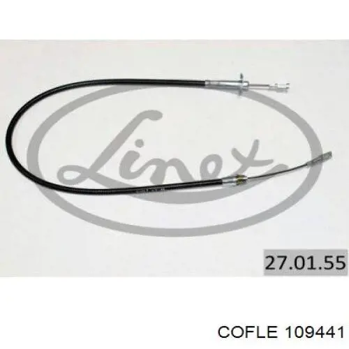 320249 Maxgear Трос ручника задній лівий
