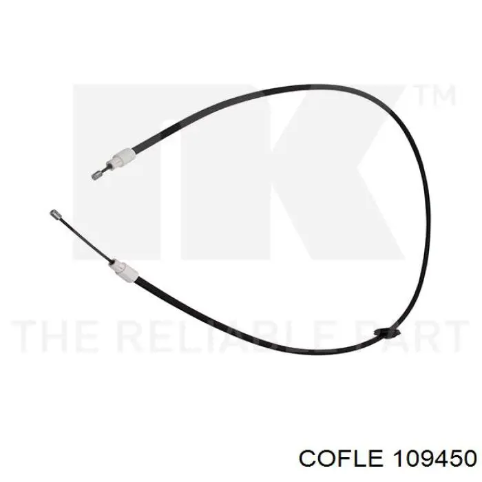 Трос стоянкового гальма передній Hans Pries (Topran) 631754 ціна, від 14.03 USD