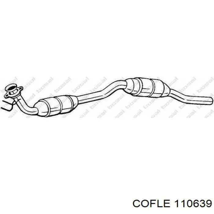 Трос газу 110639 Cofle