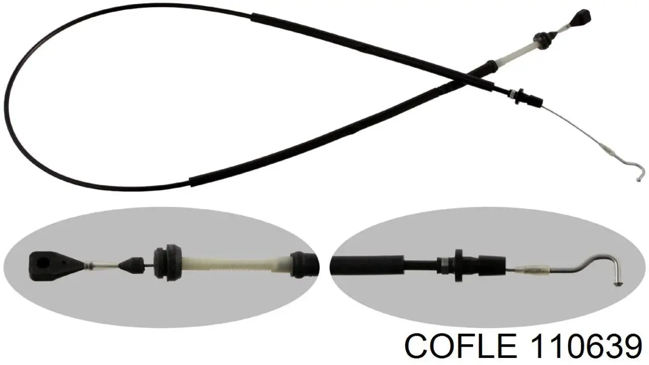 Трос газу 110639 Cofle