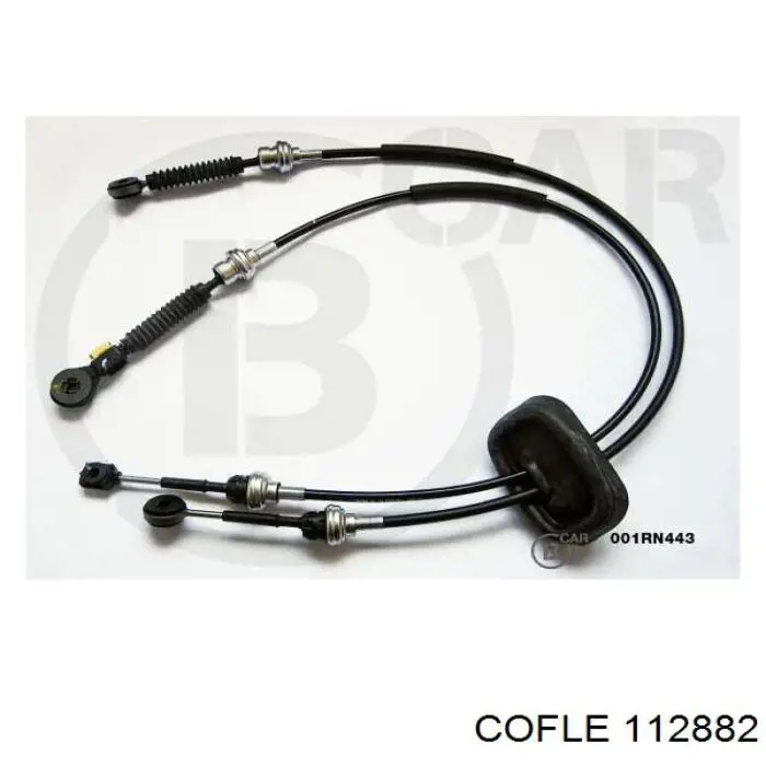 Трос перемикання передач, здвоєний Renault (RVI) 8200911876 ціна, від 54.45 USD