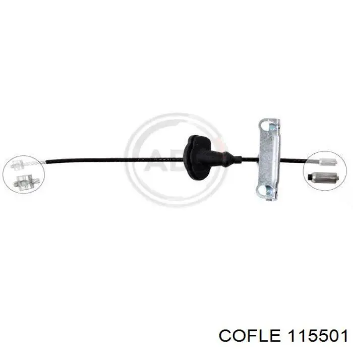 Трос ручника передній Linex 150179